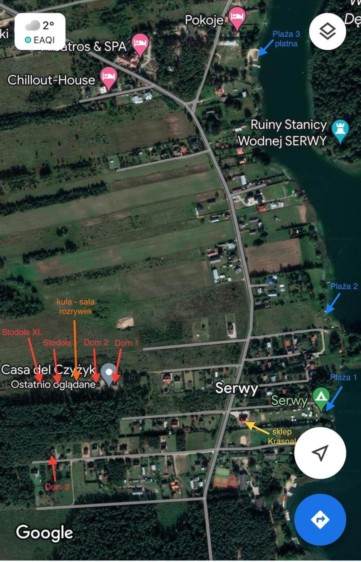 Caloroczne Domy Z Bala - Casa Del Czyzyk Serwy Εξωτερικό φωτογραφία